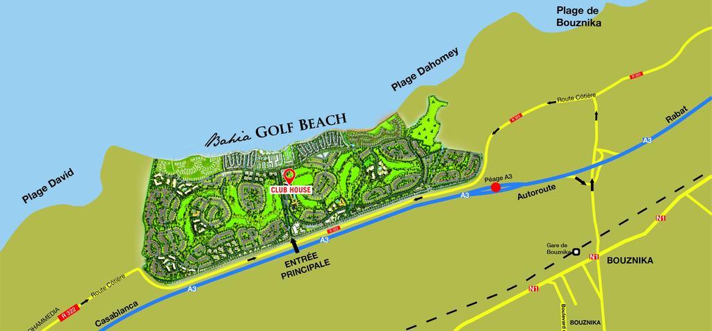 Bahia Golf Beach Bouznika appartement Exterior foto